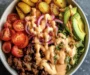 Deconstructed Healthy Hamburger Bowls