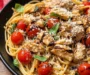 Easy Bruschetta Chicken Pasta Recipe