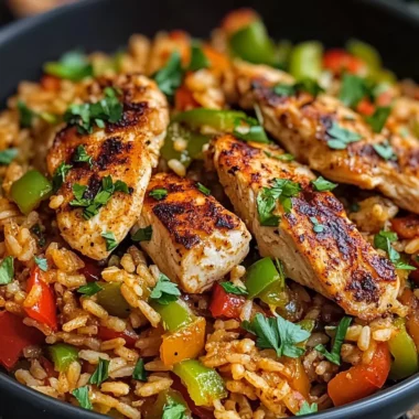 Easy Cajun Chicken and Rice Recipe