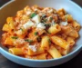 Easy and Creamy Tomato Garlic Pasta