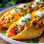 Enchilada Stuffed Shells