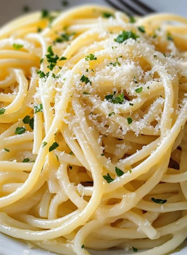 Garlic Buttered Noodles Recipe