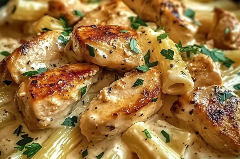 Garlic Chicken Pasta