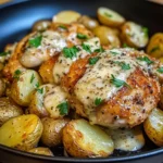 Garlic Parmesan Chicken and Potatoes
