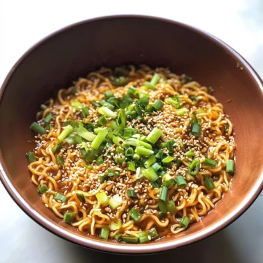 Garlic Sesame Ramen for Two