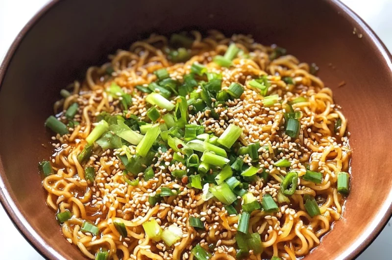 Garlic Sesame Ramen for Two