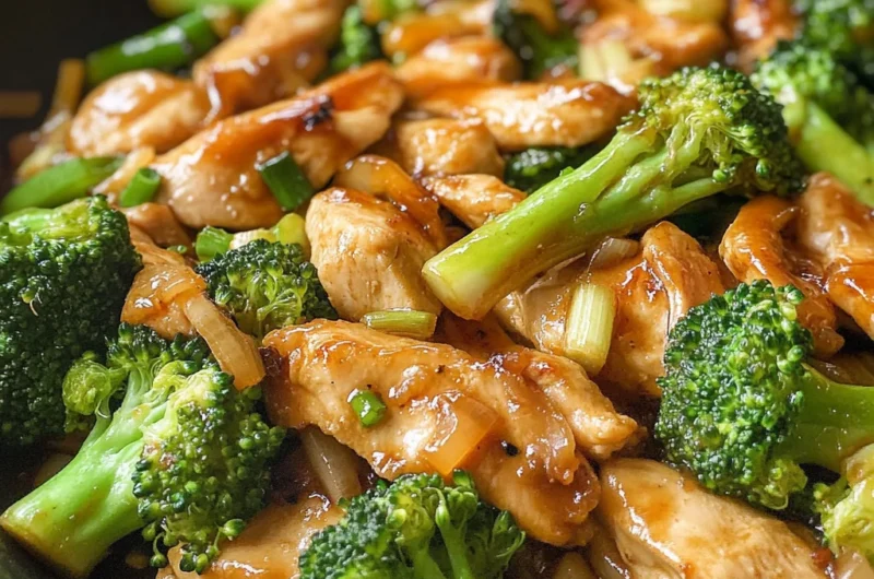Ginger Chicken Stir Fry