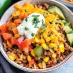 Ground Beef Burrito Bowl