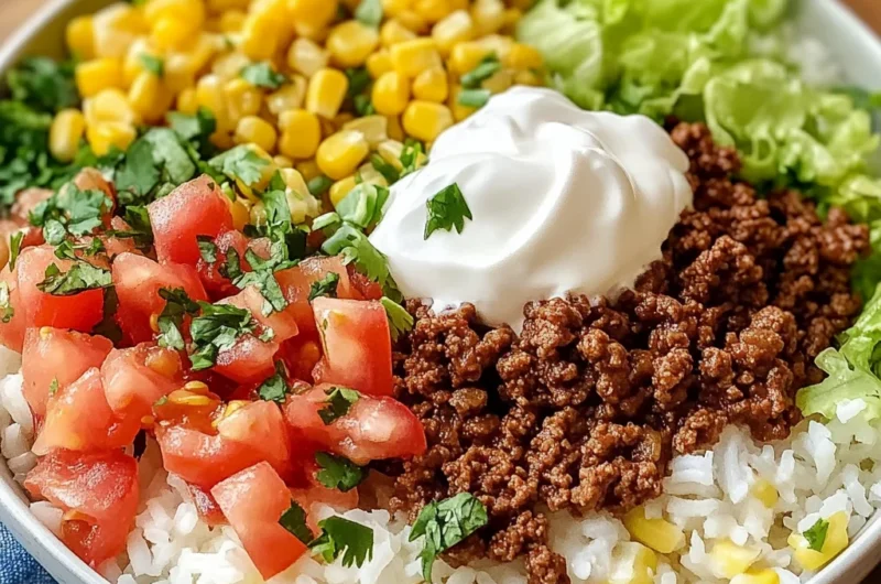Ground Beef Taco Bowls: The Ultimate Weeknight Meal Prep Solution