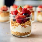 High Protein Cheesecake Jars Recipe