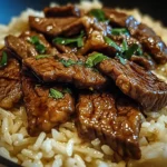 Honey Garlic Butter Steak and Rice Skillet