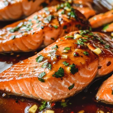 Honey Glazed Salmon Recipe