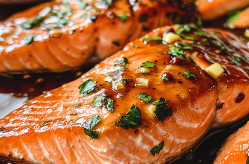 Honey Glazed Salmon Recipe