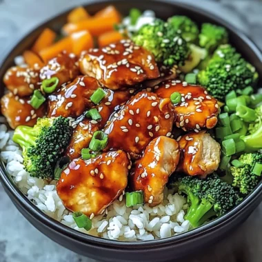 Hot Honey Chicken Bowl: An Incredible Ultimate Recipe You’ll Love