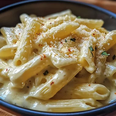 Indulge in Creamy Italian Three-Cheese Pasta Bliss