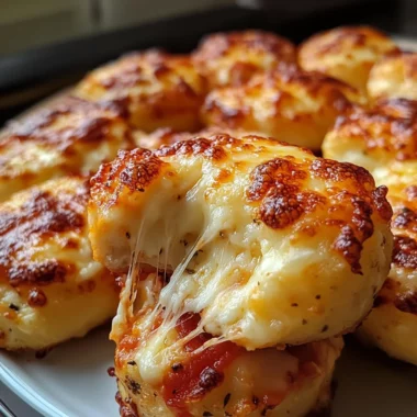 Irresistible 4-Ingredient Cottage Cheese Pizza Bites