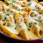 Million Dollar Chicken Alfredo Stuffed Shells