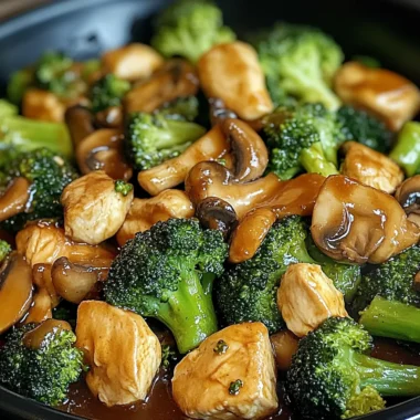 Next-Level Chicken, Broccoli & Mushroom Stir-Fry