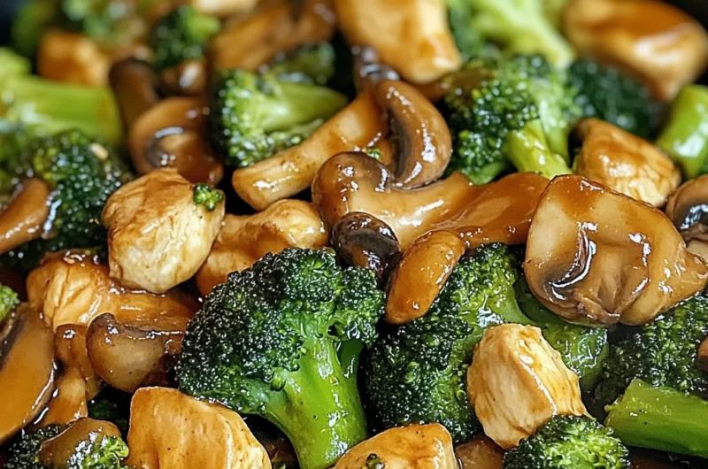 Next-Level Chicken, Broccoli & Mushroom Stir-Fry