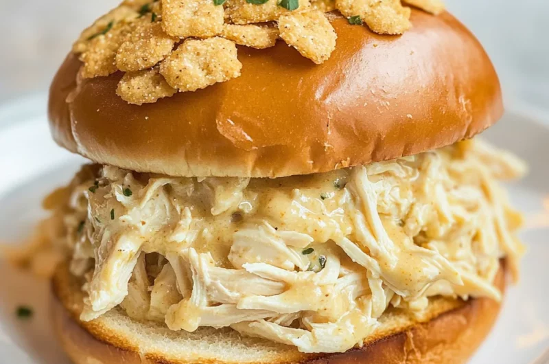 Ohio Shredded Chicken Sandwich