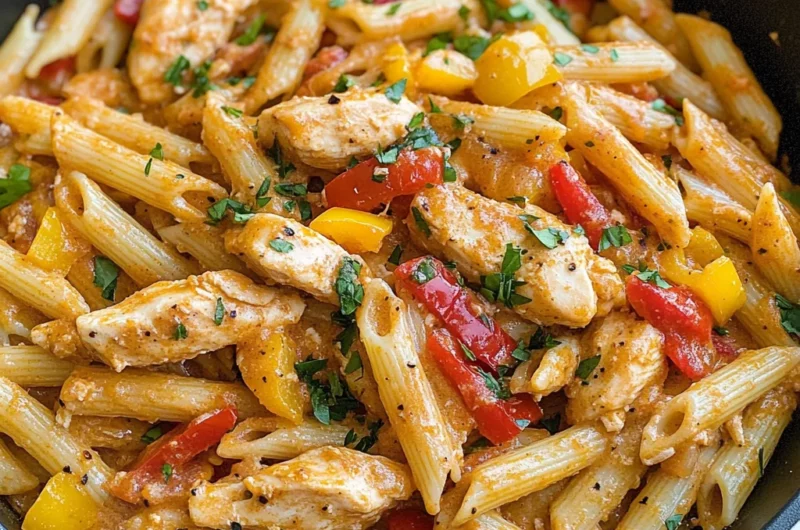 One Pot Cajun Chicken Pasta