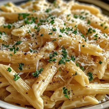 One Pot Creamy Garlic Pasta