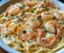 One Pot Shrimp and Crab Alfredo