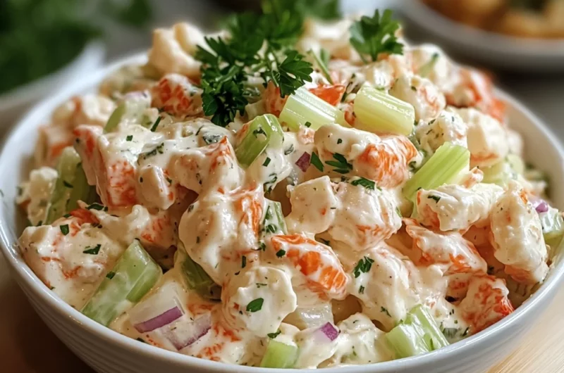 Paula Deen Crab Salad Recipe