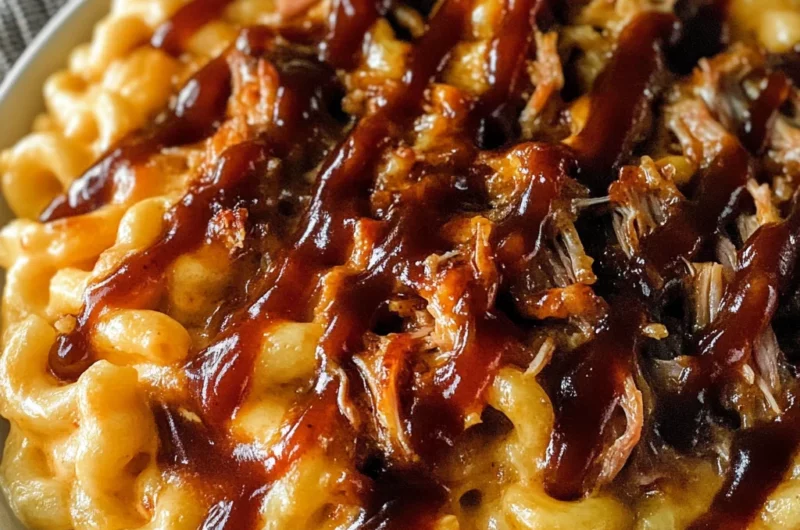 Pulled Pork Mac and Cheese