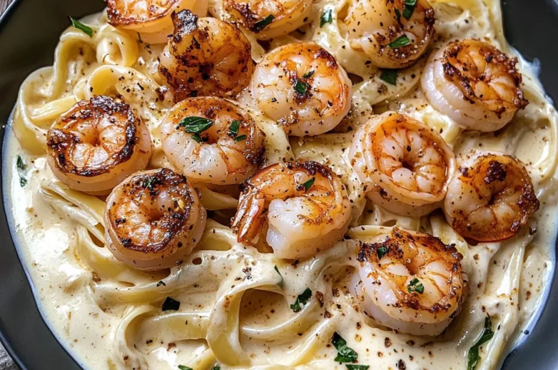 Shrimp Alfredo