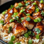 Smoky Chipotle BBQ Chicken and Rice Skillet