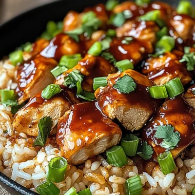 Smoky Chipotle BBQ Chicken and Rice Skillet