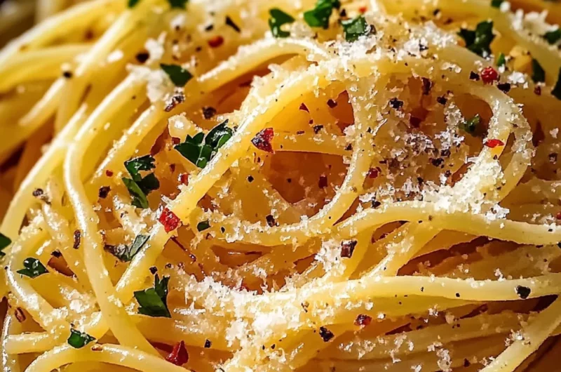 Spaghetti with Garlic and Oil (Aglio E Olio)