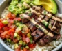 Steak Burrito Bowls with Chipotle Sauce