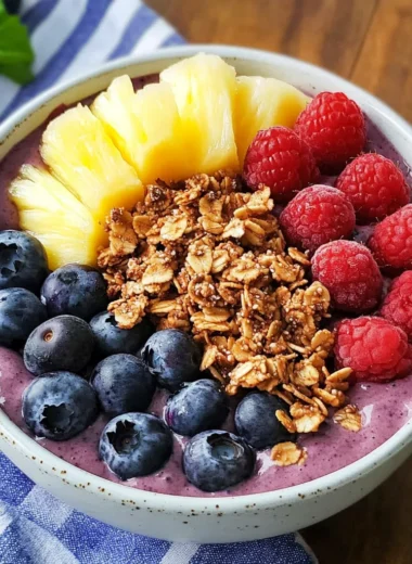 The Easiest Vegan Smoothie Bowl.