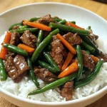 Beef Stir-Fry with Green Beans & Carrots