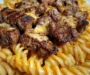 Cajun Garlic Butter Steak with Creamy Four-Cheese Twisted Pasta