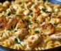 Cheesy Cajun Garlic Chicken Rotini Skillet for Cozy Nights