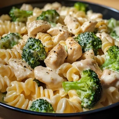 Creamy Chicken Broccoli Pasta One-Pot Weeknight Favorite
