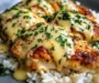 Creamy Honey Mustard Pepper Jack Chicken Rice