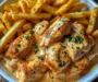 Creamy Paprika Chicken with Golden Fries Comfort Food at Its Best