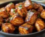 Hot Honey Salmon Bites