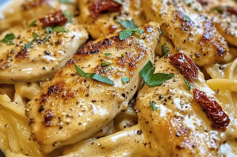 Marry Me Chicken Pasta