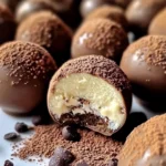 No-Bake Espresso-Kissed Tiramisu Truffles with Cocoa Dust