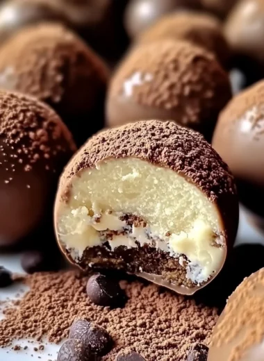 No-Bake Espresso-Kissed Tiramisu Truffles with Cocoa Dust