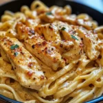 ONE-POT SPICY CHICKEN LINGUINE IN CREAMY SAUCE