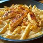 One-Pan Creamy Sweet and Spicy Cajun Chicken Pasta