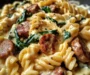 One-Pot Creamy Smoked Gouda Sausage Pasta
