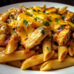 One Pot Creamy Smoky BBQ Chicken Pasta