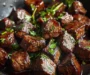 One Skillet Sweet and Smoky BBQ Steak Bites
